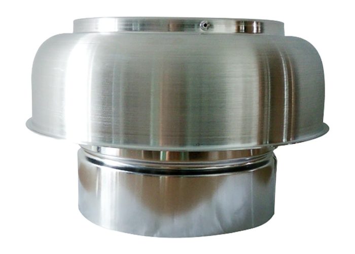 Aluminum alloy round chimney cover